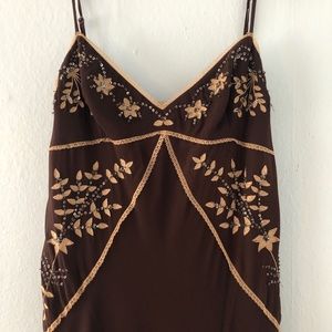 NWOT Dress - BCBG Max Azria - Floor-Length Dress - Beaded Embellished Gown - NEW